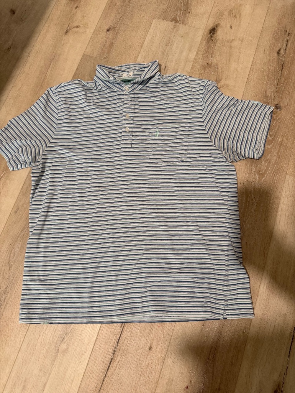 3 Johnnie-O shirts with TPC roadrunner logo and PGA tour XXL